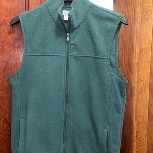Craft and Barrow fleece vest green small women